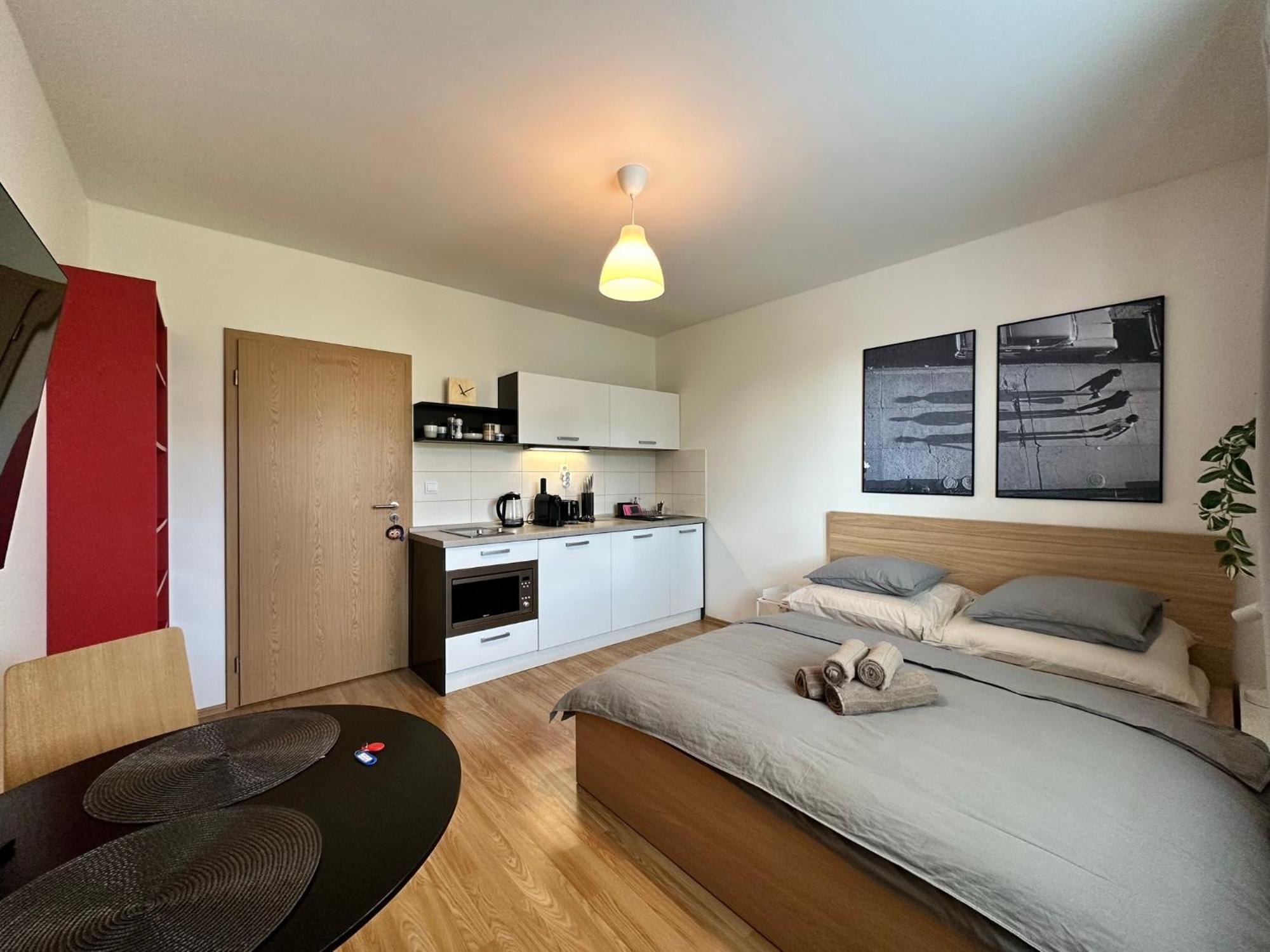 Cozy Studio Apartment In The Wider Center Pressburg Exterior foto