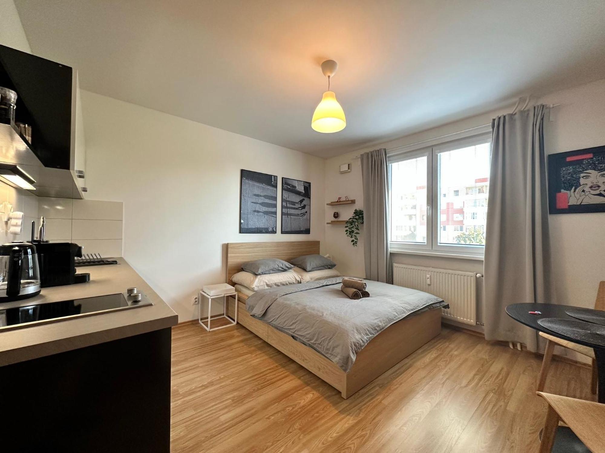 Cozy Studio Apartment In The Wider Center Pressburg Exterior foto